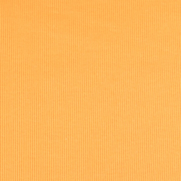 Bündchenware uni orange , Öko Tex Standard 100