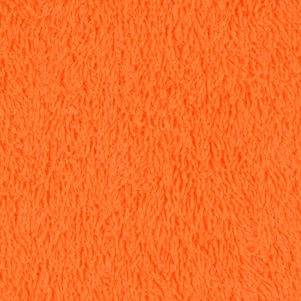 Frottee uni orange