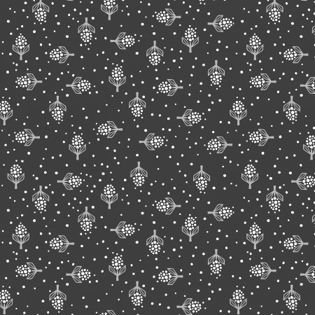 Cotton and Steel - Hyacinth - Onyx Fabric