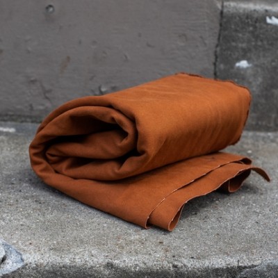 HEAVY WASHED CANVAS, 17 oz - Burn Bronze