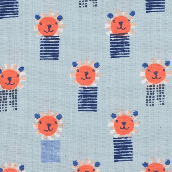 Cotton and Steel - Sunshine - Lions Blue