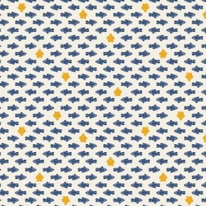 RJR Fabrics - Go Your Own Way - Blue Fish Fabric