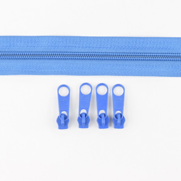 5mm Endlos-Reißverschluss blau