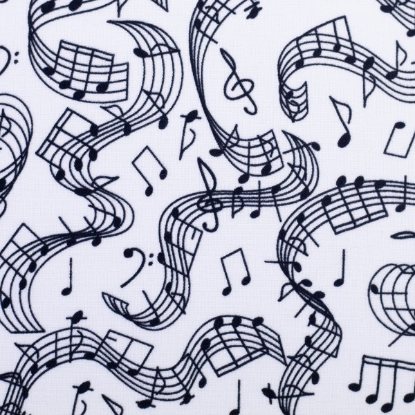 Baumwolle Tim - Notenblatt weiß