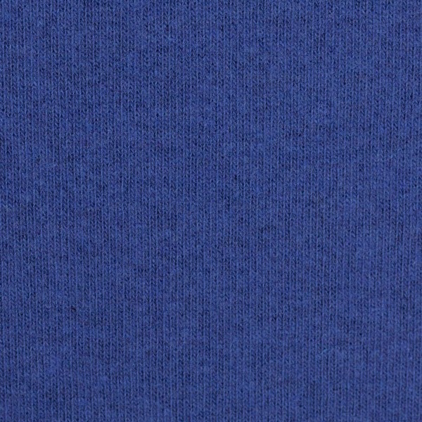 Strickstoff Bene angeraut **made in Italy** royalblau