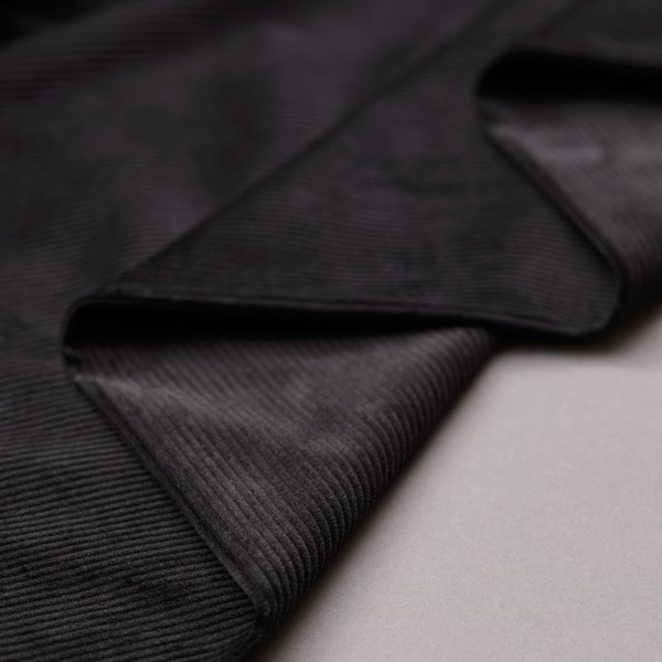 Organic Kora Corduroy - BLACK