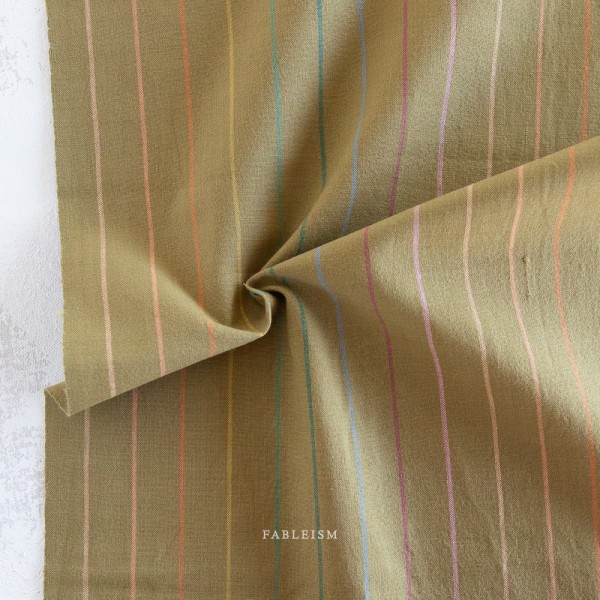 Fableism - Lucky Loom - Skinny Stripe in Clover