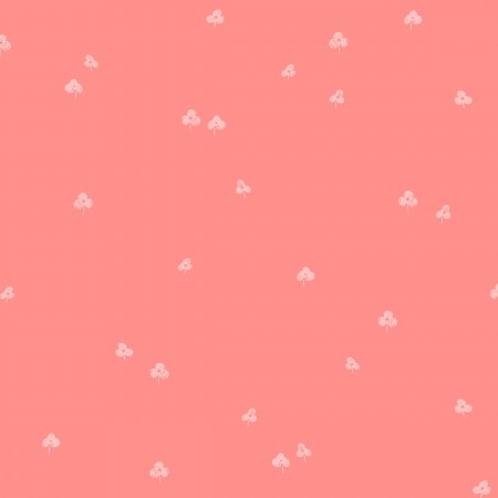 Cotton and Steel Basics - Clover and Over - Peachy Fabric