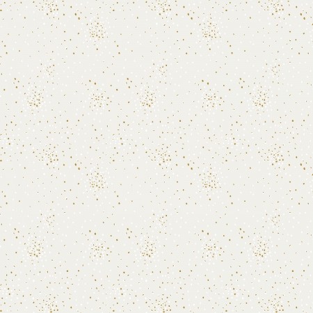 Cotton and Steel - Clusters - Dove Metallic Fabric